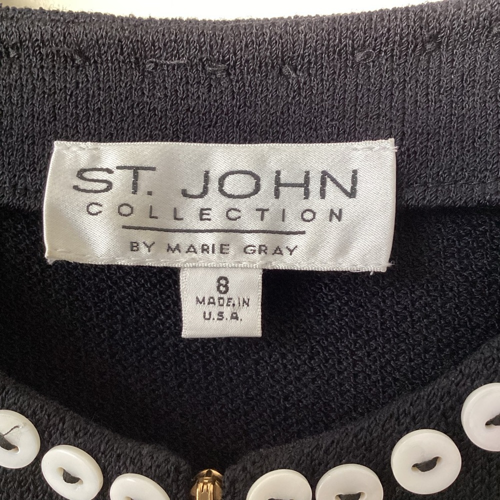 St. John Collection by Marie Gray Zip Front Jacket - Picture 4 of 5